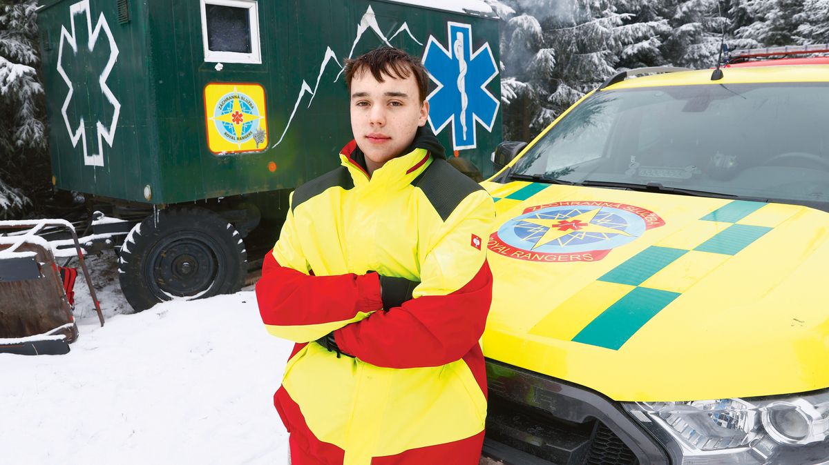 Matěj Strnad: Je mu sedmnáct a už zachraňuje životy